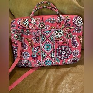 Vera Bradley hard laptop portfolio in retired Call Me Coral : like new